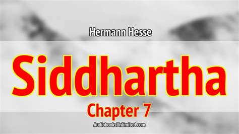 siddhartha chapter 7 summary